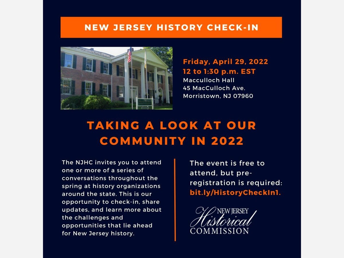 New Jersey Historical Commission - NJHC Hosts a New Jersey Check In and ...