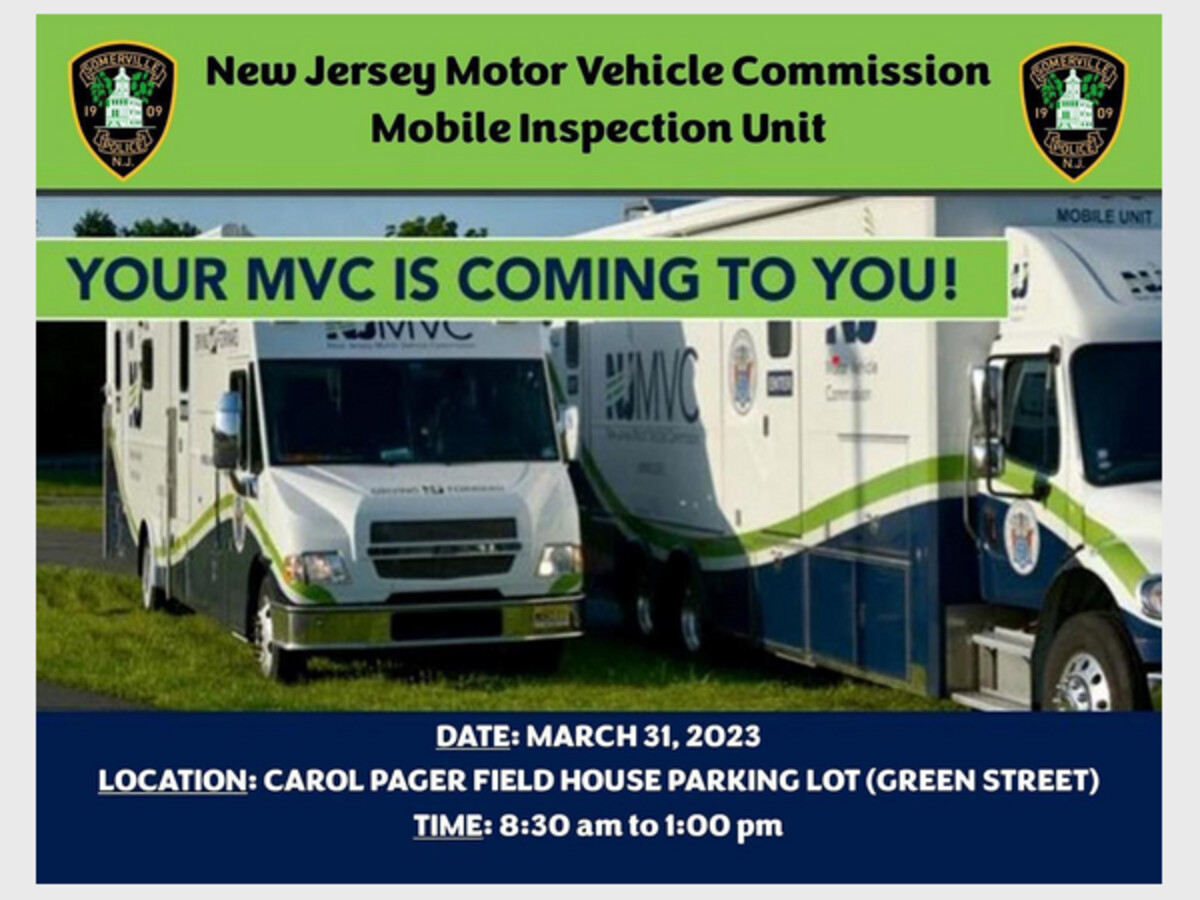 NJ Motor Vehicles Commission Mobile Inspection Unit Raritan Neighbors NJ Patch Labs