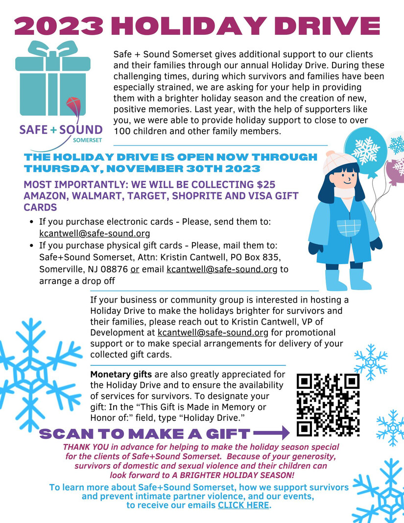 Safe+Sound Somerset This October Honors Victims of Domestic Violence in