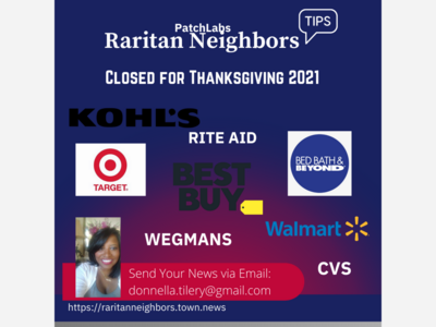 Stores Closed During Thanksgiving!