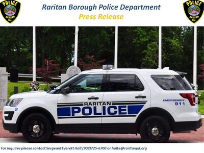 Raritan Borough Police Department - Notice from the Facebook Page