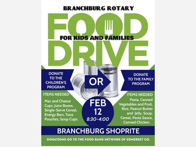 The Food Bank Network of Somerset County - pre-SuperBowl Food Drive