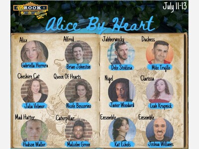 Local Arts & Entertainment:  Alice by Heart  Comes to Life for One Weekend Only at Brook Arts Center
