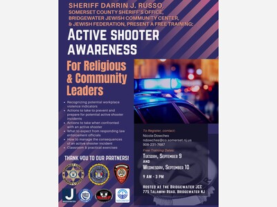 Somerset County to Host Active Shooter Awareness Training for Community Leaders this September