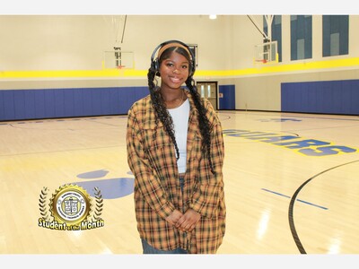 SCVTHS Student of the Month for March 2026 – Aleyzia Primus