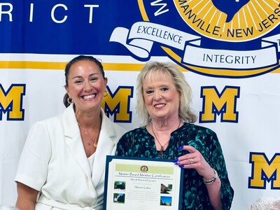 Manville School Board Member Sharon Lukac Earns Prestigious Master Board Member Certification