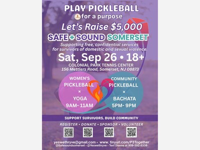 Play Pickleball for a Purpose: Standing With Survivors in Somerset County