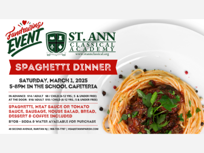 POSTPONED - Spaghetti Dinner Fundraiser
