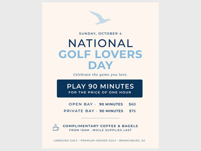 National Golf Lovers Day Celebration at Unbound Golf