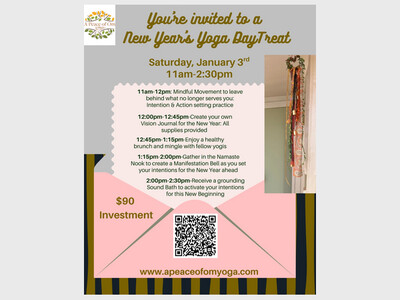 New Year's Yoga DayTreat & Intention Setting