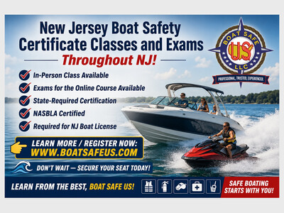 NJ Boat Safety Class & Exam in Keyport  (One Day)
