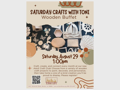 Raritan Public Library - Adult Craft Club with Toni 
