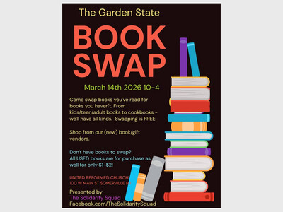 Garden State Book Swap - Event by The Solidarity Squad