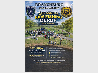 Branchburg Twp. PBA Local 397 - 3rd Annual  Kids Fishing Derby
