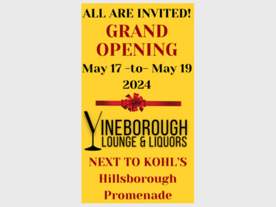 Vineborough Liquors Grand Opening Weekend !
