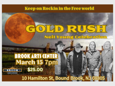 Gold Rush: Neil Young Tribute play Brook Arts Center