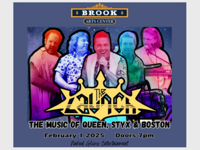 The Launch: Tribute to Queen, Styx & Boston play Brook Arts Center