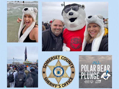 Somerset County Sheriff's Office at the Polar Bear Plunge for the Special Olympics