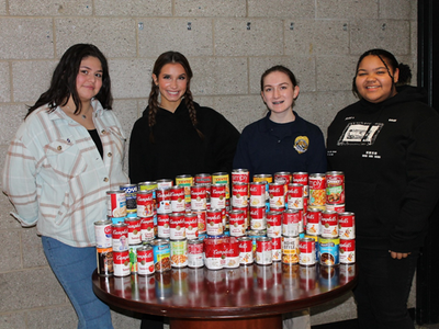 SCVTHS Students Hold Soup Drive for Food Bank