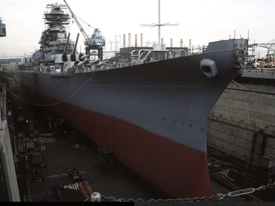 History Buff News This Week - Battleship New Jersey Made a Historic Departure for Dry Dock on March 21st