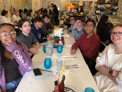 Middle School students Experienced French Tastings