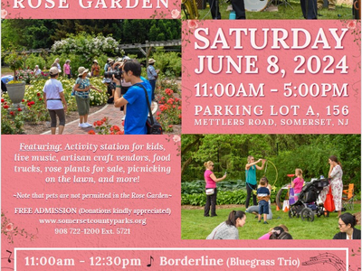 Colonial Park Gardens - Annual Rose Day Festival Returns