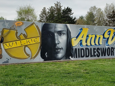 Memorial Mural at Ann Van Middlesworth Park Honors Skaters