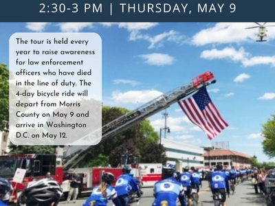 The Police Unity Tour is Traveling Through Somerville