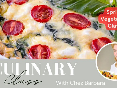 Foodie Finds: Chez Barbara Catering & Events Offers a Spring Vegetarian Culinary Class