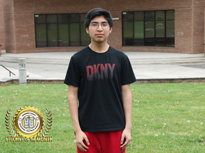  Mark Casique Named SCVTHS Student of the Month for May 2024