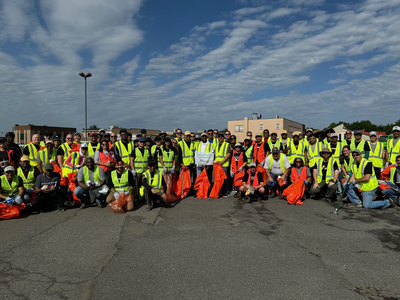 Organizations help clean up the Borough of Manville 