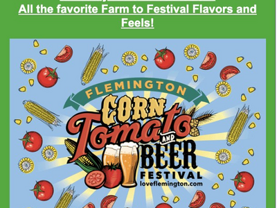 Foodie Finds - Its Time Again for the Flemington Corn, Tomato and Beer Festival in August