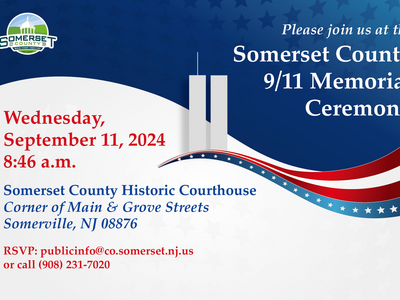 Somerset County Historic Courthouse in Somerville - 9/11 Ceremony