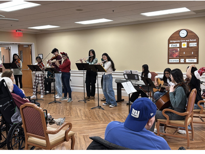 SCVTHS Band Performance 12/13/2024 Brought Holiday Joy Early 