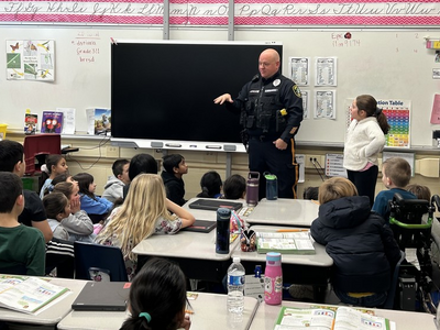 Crim Primary Receive Special Guests at School