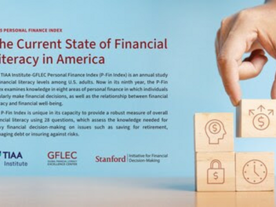 National Financial Literacy Remains Stagnant at 49% as Generational Gaps Widen, TIAA Institute-GFLEC Study Finds  