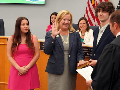 Newly Appointed Somerset County Commissioner Elizabeth Graner Sworn In