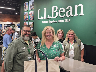 ICYMI - Somerset County Commissioner Elizabeth  Liz  Graner attended L.L.Bean Opening