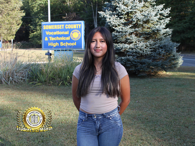 SCVTHS Student of the Month for October 2025 – Yveth Aldaz