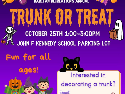 Raritan Recreation Extends Deadline for Annual Trunk or Treat