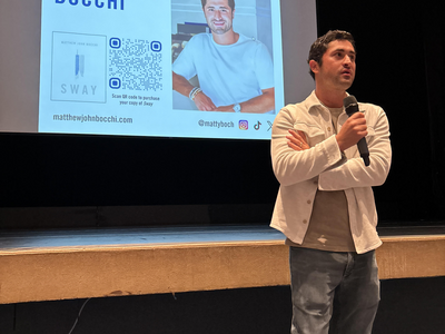SCVTHS Students Welcome Speaker for Annual Week of Respect   - Motivational Speaker Matthew Bocchi