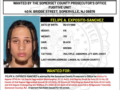 Somerset County Prosecutor's Office - Fugitive of the Month