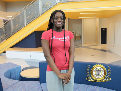 SCVTHS Student of the Month for December 2025 – Imani Bearfield