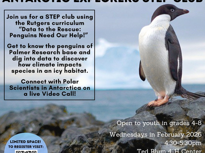 4H Event - Antarctic Explorers STEP Club Brings Climate Science to Life for Local Youth