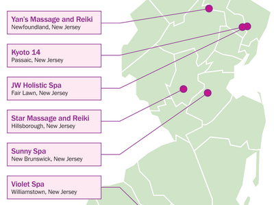 Seven People Charged for Roles in Running Prostitution Ring Throughout New Jersey and New York