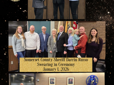 Somerset County Sheriff Darrin Russo Sworn In for Third Term
