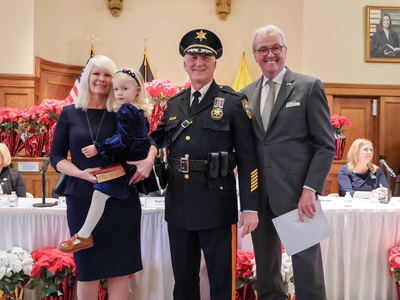 Sheriff Darrin Russo was officially sworn in for another term as Somerset County Sheriff