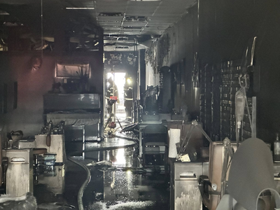 Topline Nails in Hillsborough Temporarily Closed Following Devastating Fire