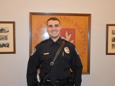 Bernards Township Welcomes Officer Chris DeBiasse