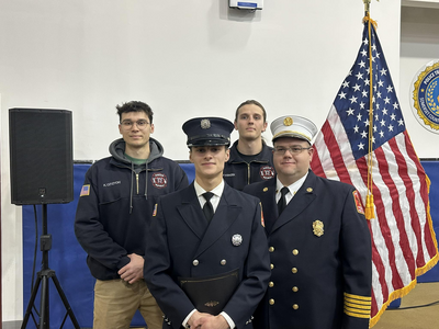 Raritan Borough Fire Department Celebrates New Firefighter 1 Graduate